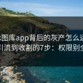 99tk图库app背后的灰产怎么运作：从引流到收割的7步：权限别全开